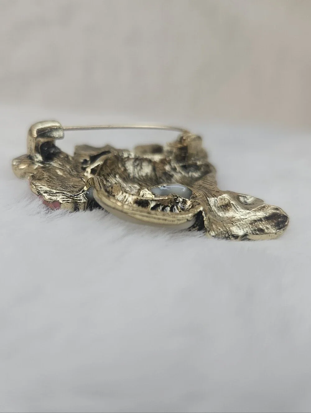 Vintage Style Cat Brooch Pin NWOT